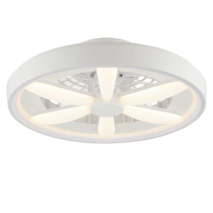 Brilliant - LED RGBW Aptumšojams griestu ventilators ar lampu GAIANO LED/48W/230V 2700-6500K balta + tālvadības pults