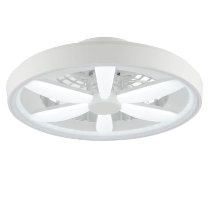 Brilliant - LED RGBW Aptumšojams griestu ventilators ar lampu GAIANO LED/48W/230V 2700-6500K balta + tālvadības pults