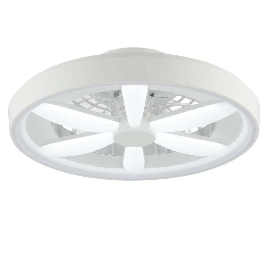 Brilliant - LED RGBW Aptumšojams griestu ventilators ar lampu GAIANO LED/48W/230V 2700-6500K balta + tālvadības pults
