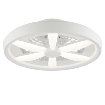 Brilliant - LED RGBW Aptumšojams griestu ventilators ar lampu GAIANO LED/48W/230V 2700-6500K balta + tālvadības pults