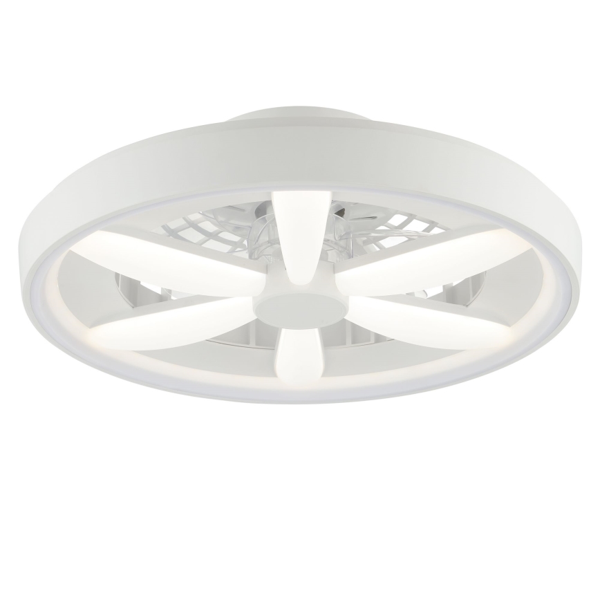 Brilliant - LED RGBW Aptumšojams griestu ventilators ar lampu GAIANO LED/48W/230V 2700-6500K balta + tālvadības pults