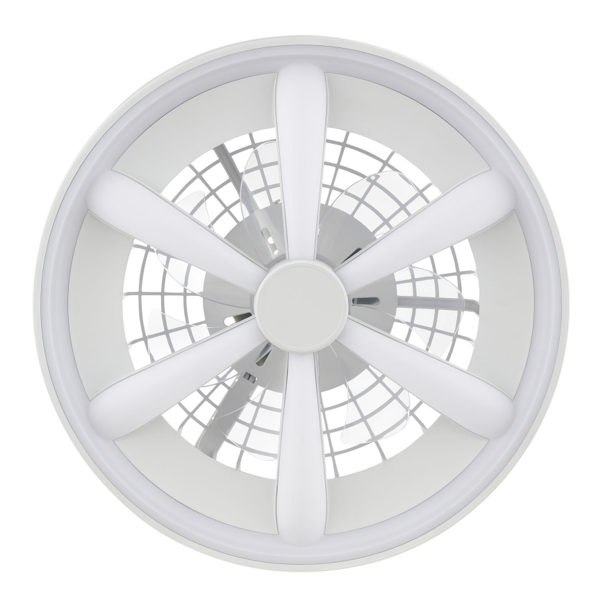 Brilliant - LED RGBW Aptumšojams griestu ventilators ar lampu GAIANO LED/48W/230V 2700-6500K balta + tālvadības pults