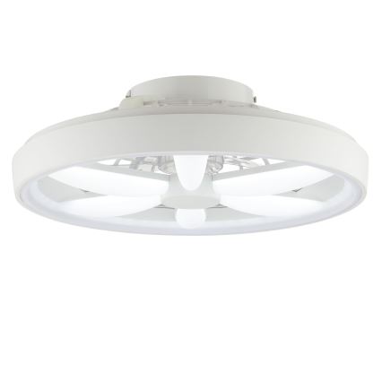 Brilliant - LED RGBW Aptumšojams griestu ventilators ar lampu GAIANO LED/48W/230V 2700-6500K balta + tālvadības pults