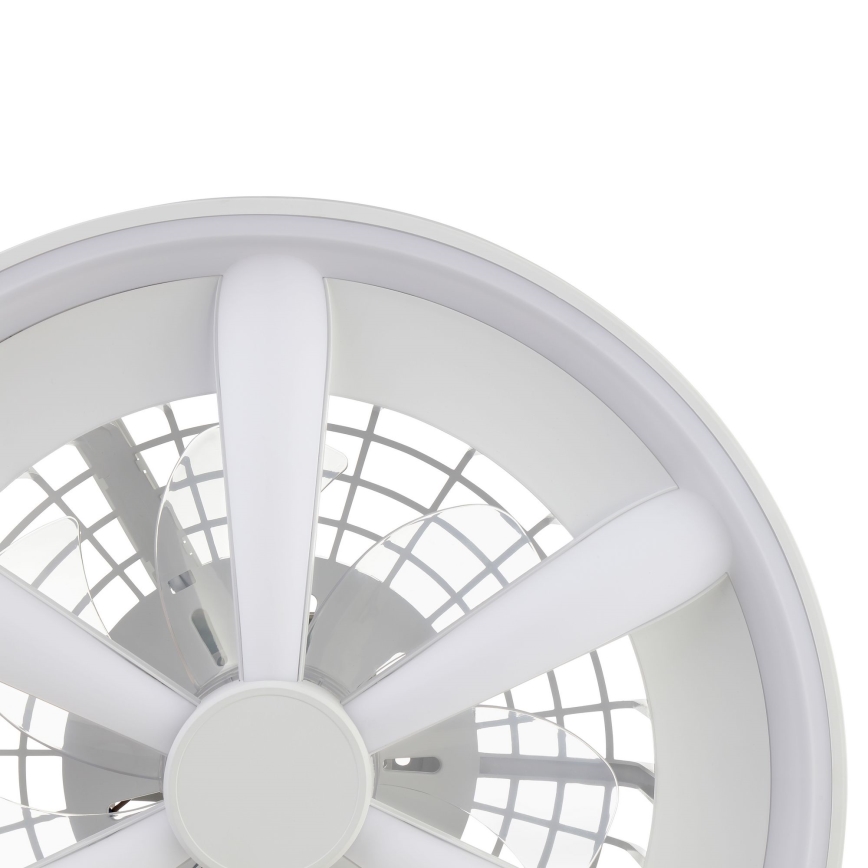 Brilliant - LED RGBW Aptumšojams griestu ventilators ar lampu GAIANO LED/48W/230V 2700-6500K balta + tālvadības pults