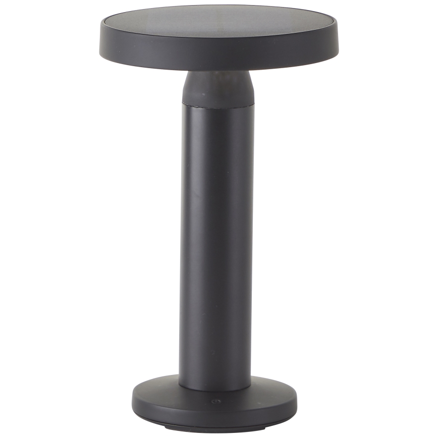 Brilliant - LED Saules enerģijas aptumšojama skārienvadāma lampa MAGUA LED/2W/3,7V IP44 melna