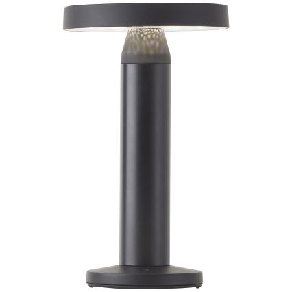 Brilliant - LED Saules enerģijas aptumšojama skārienvadāma lampa MAGUA LED/2W/3,7V IP44 melna