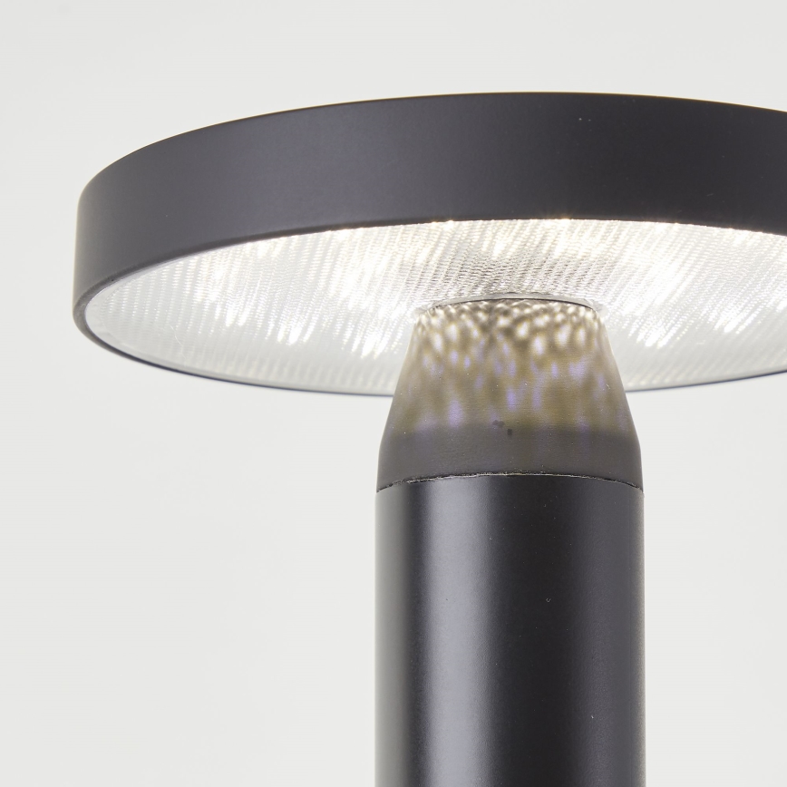 Brilliant - LED Saules enerģijas aptumšojama skārienvadāma lampa MAGUA LED/2W/3,7V IP44 melna