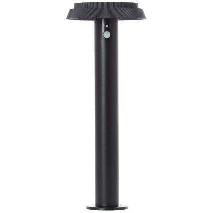 Brilliant - LED Saules enerģijas lampa ar sensoru ALVERO LED/4W/3,7V 50 cm IP44 melna