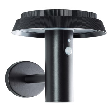 Brilliant - LED Saules enerģijas sienas lampa ar sensoru ALVERO LED/4W/3,7V IP44