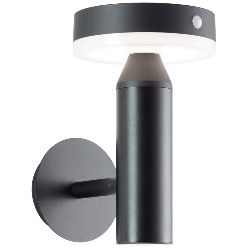 Brilliant - LED Saules enerģijas sienas lampa ar sensoru MAGUA LED/4W/3,7V IP44