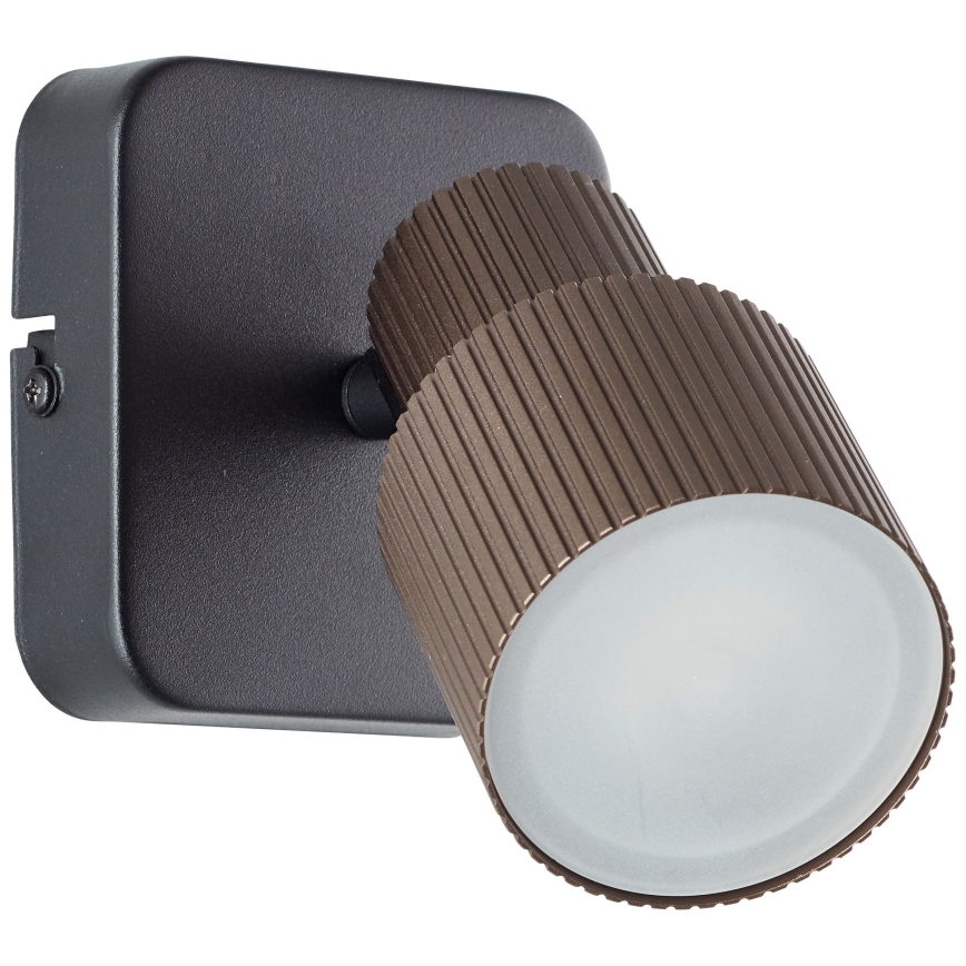 Brilliant - LED Sienas starmetis CADIZ 1xGU10/5W/230V bronza
