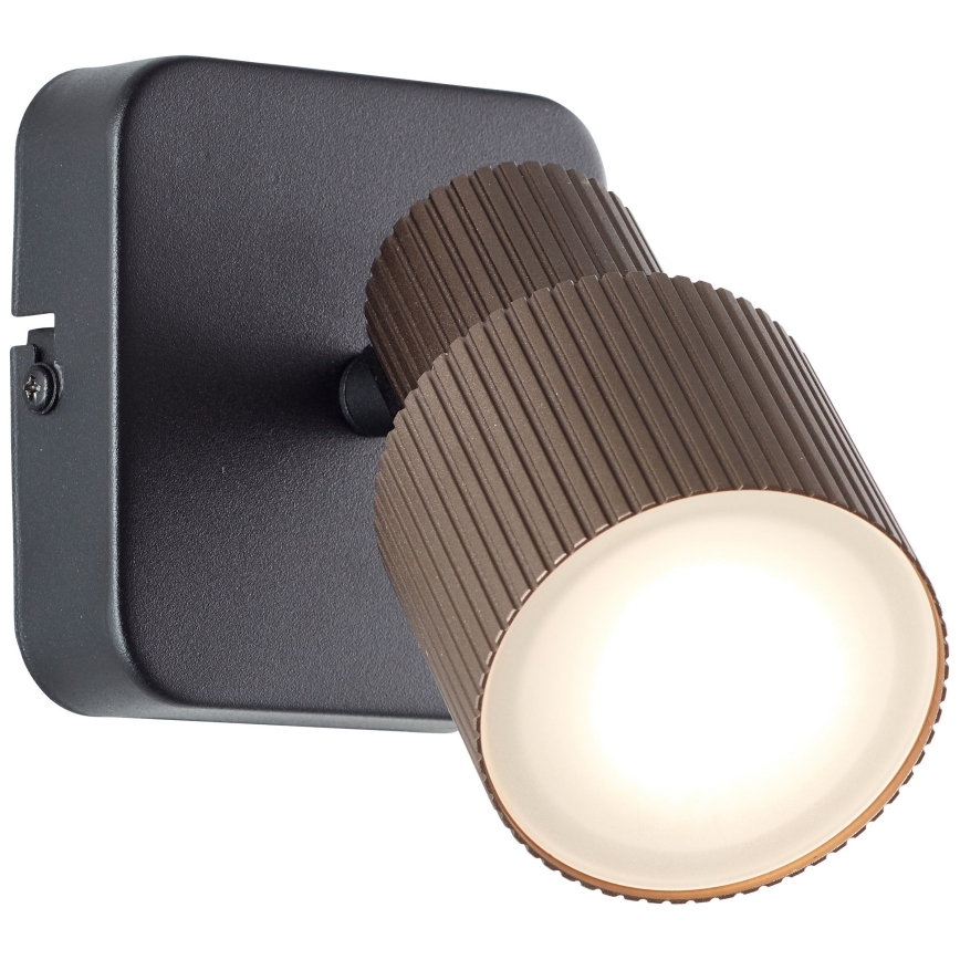 Brilliant - LED Sienas starmetis CADIZ 1xGU10/5W/230V bronza