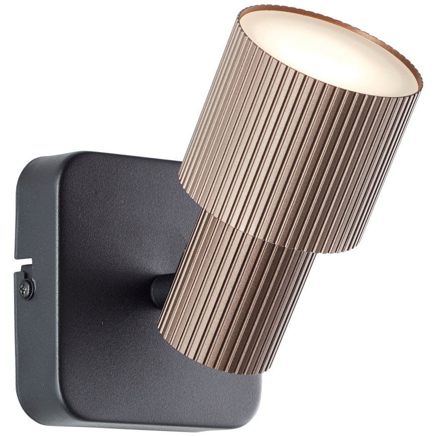 Brilliant - LED Sienas starmetis CADIZ 1xGU10/5W/230V bronza