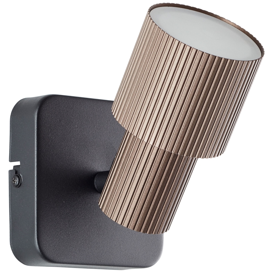 Brilliant - LED Sienas starmetis CADIZ 1xGU10/5W/230V bronza