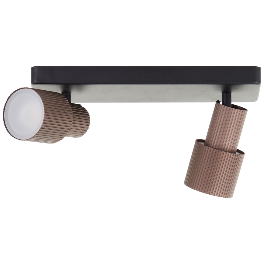 Brilliant - LED Starmetis CADIZ 2xGU10/5W/230V bronza