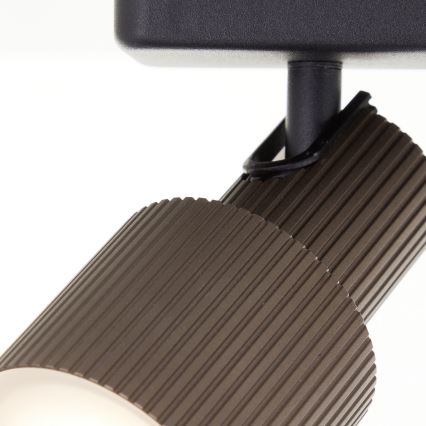 Brilliant - LED Starmetis CADIZ 2xGU10/5W/230V bronza