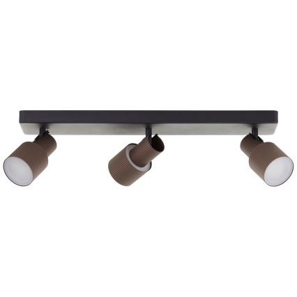 Brilliant - LED Starmetis CADIZ 3xGU10/5W/230V bronza