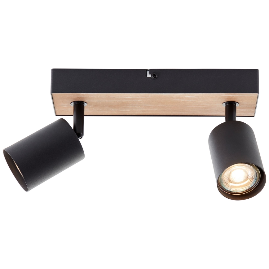 Brilliant - LED Starmetis JELLO 2xGU10/4,5W/230V priede - FSC sertificēts