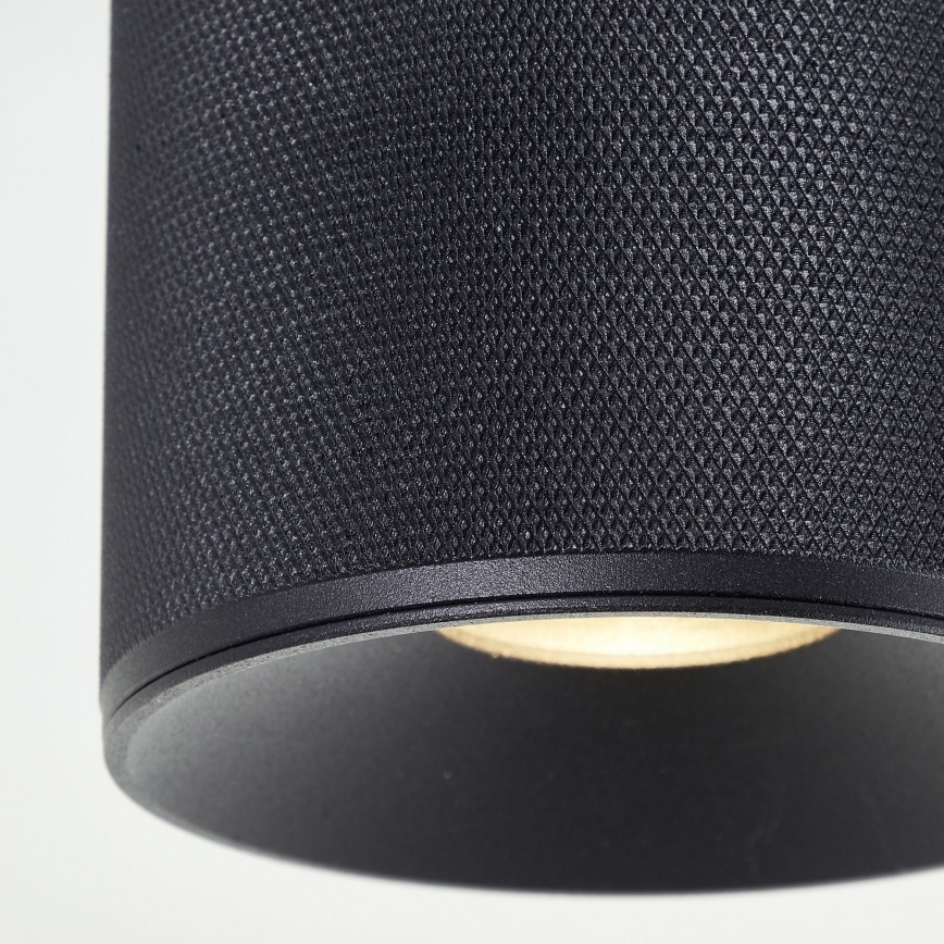 Brilliant - LED Starmetis MARTY 1xGU10/5W/230V d. 10,5 cm melna