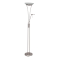 Brilliant - LED stāvlampa FINN ar regulējamu spilgtumu 2xLED/13W/230V matēts hroms