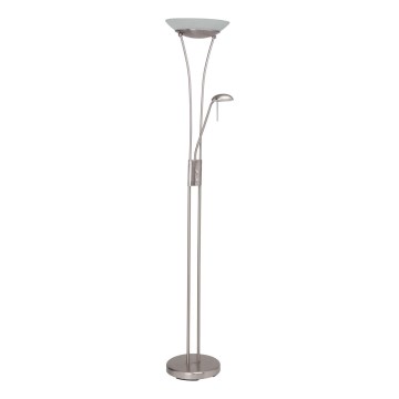 Brilliant - LED stāvlampa FINN ar regulējamu spilgtumu 2xLED/13W/230V matēts hroms
