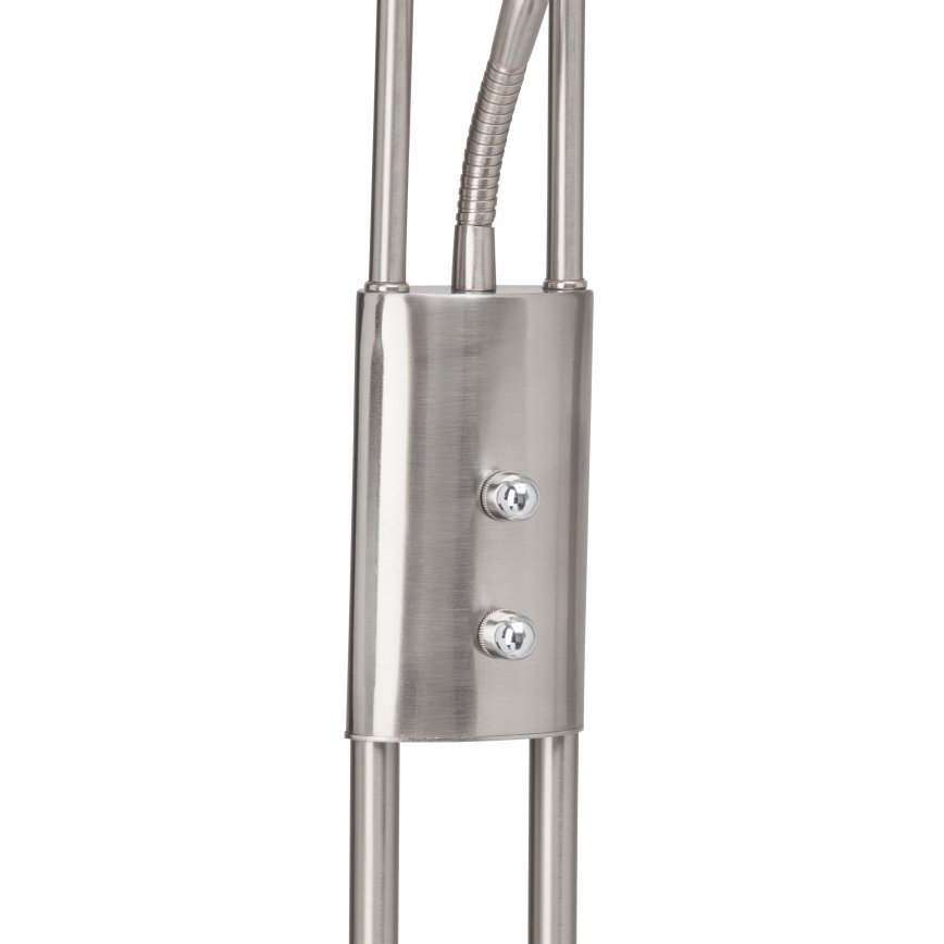Brilliant - LED stāvlampa FINN ar regulējamu spilgtumu 2xLED/13W/230V matēts hroms