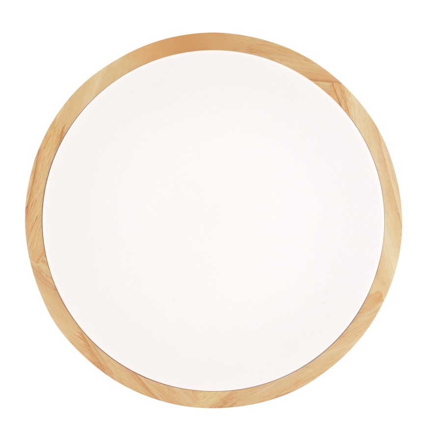 Brilliant - LED vannas istabas griestu lampa MOREEN LED/18W/230V 2700/4000/6500K Ø 34 cm IP44 kaučuka koks