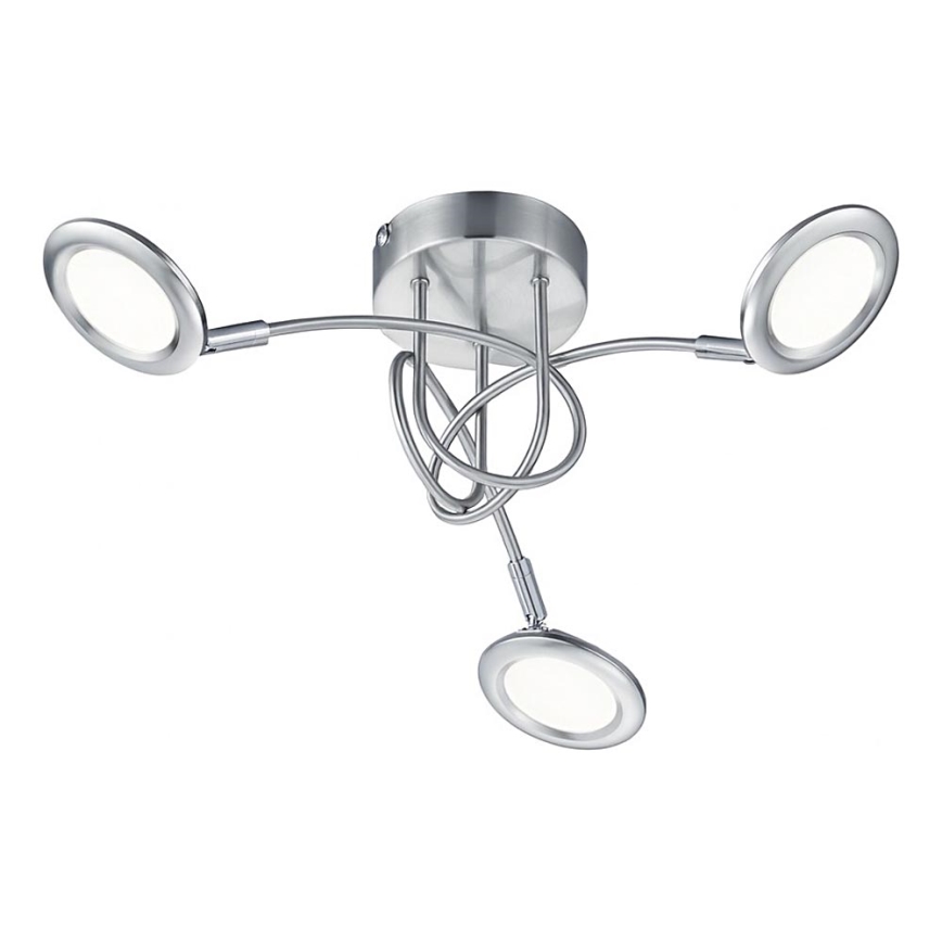 Brilliant - LED virsmas griestu lampa SESSION 3xLED/3,1W/230V 3000/4000/6500K matēts hroms
