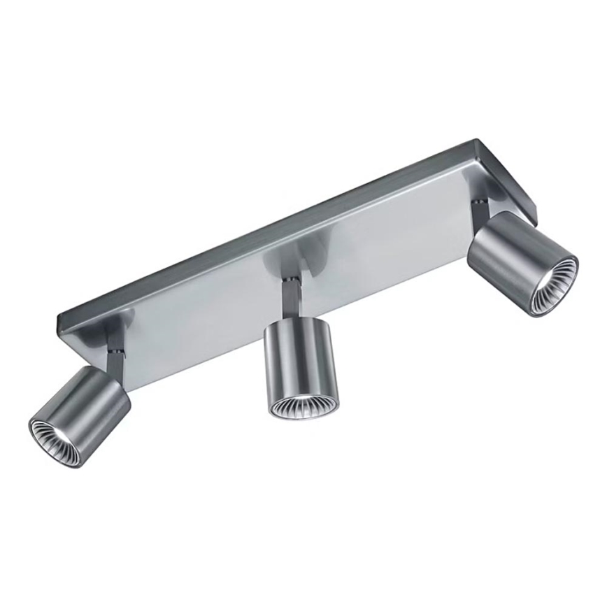 Brilliant - LED virziena gaismeklis CAYMAN 3xLED/4,5W/230V 3000K matēts hroms