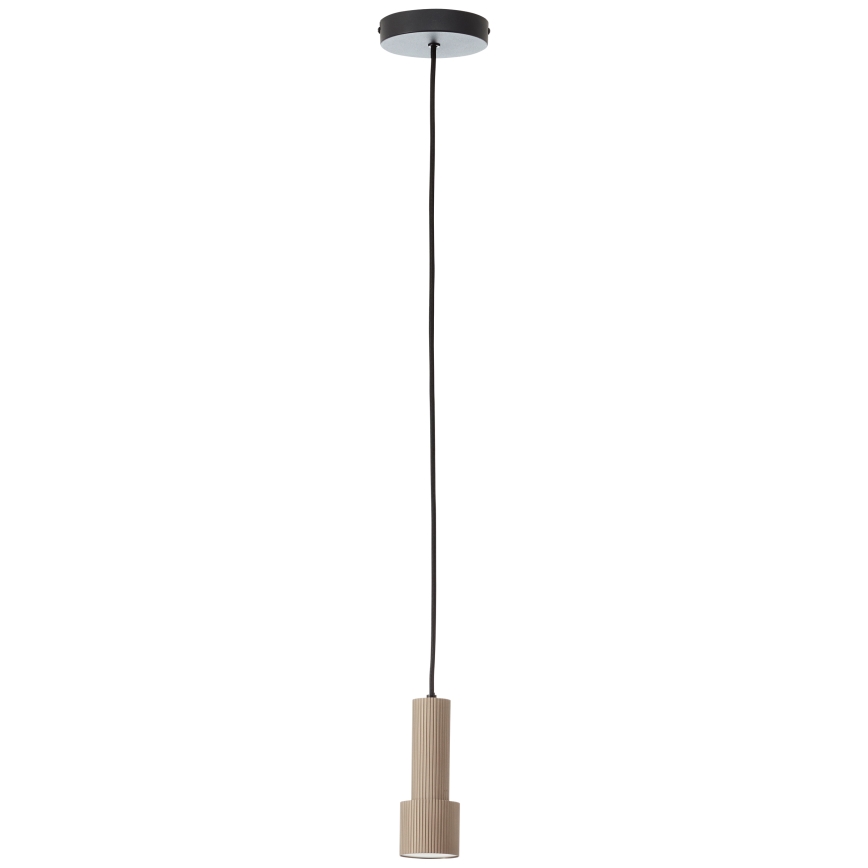 Brilliant - Lustra ar auklu CADIZ 1xGU10/10W/230V d. 12,5 cm bronza