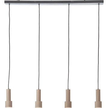 Brilliant - Lustra ar auklu CADIZ 4xGU10/10W/230V bronza
