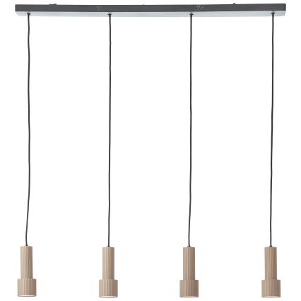 Brilliant - Lustra ar auklu CADIZ 4xGU10/10W/230V bronza