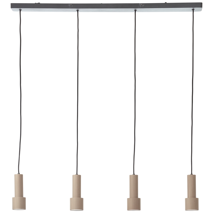 Brilliant - Lustra ar auklu CADIZ 4xGU10/10W/230V bronza
