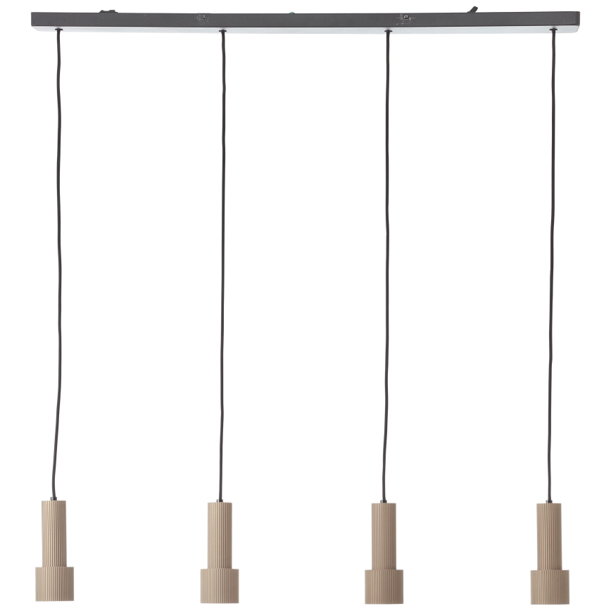 Brilliant - Lustra ar auklu CADIZ 4xGU10/10W/230V bronza