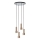 Brilliant - Lustra ar auklu CADIZ 4xGU10/10W/230V d. 35 cm bronza
