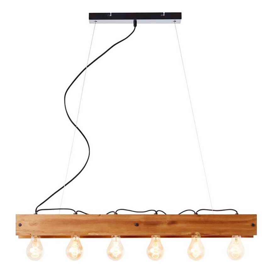 Brilliant - Lustra ar auklu CALANDRA 6xE27/42W/230V priede