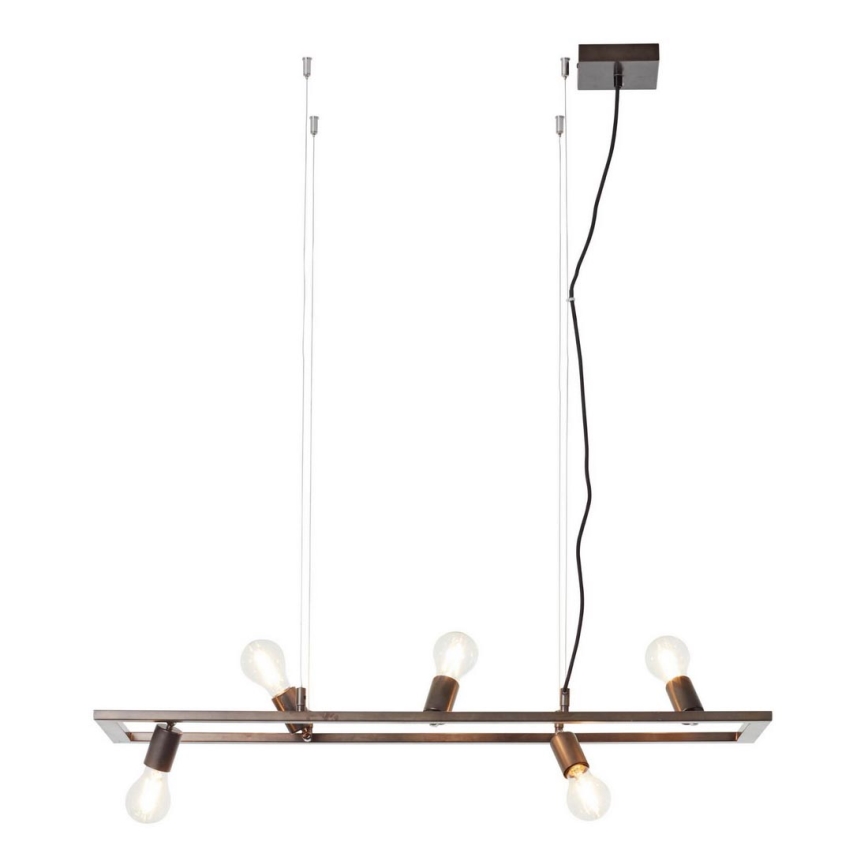 Brilliant - Lustra ar auklu KALLA 5xE27/40W/230V