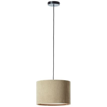 Brilliant - Lustra ar auklu TONY 1xE27/20W/230V d. 35 cm brūna