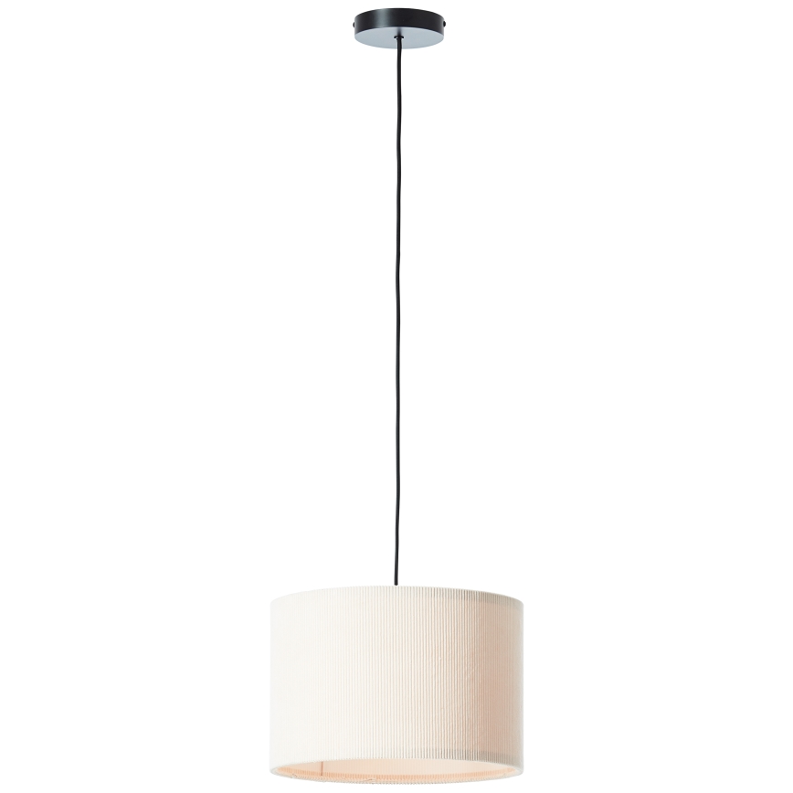 Brilliant - Lustra ar auklu TONY 1xE27/20W/230V d. 35 cm krēmkrāsa