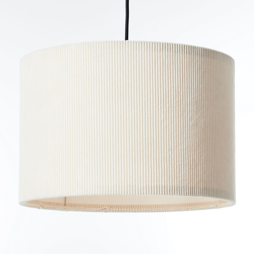 Brilliant - Lustra ar auklu TONY 1xE27/20W/230V d. 35 cm krēmkrāsa