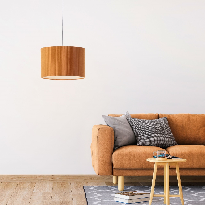 Brilliant - Lustra ar auklu TONY 1xE27/20W/230V d. 35 cm oranža