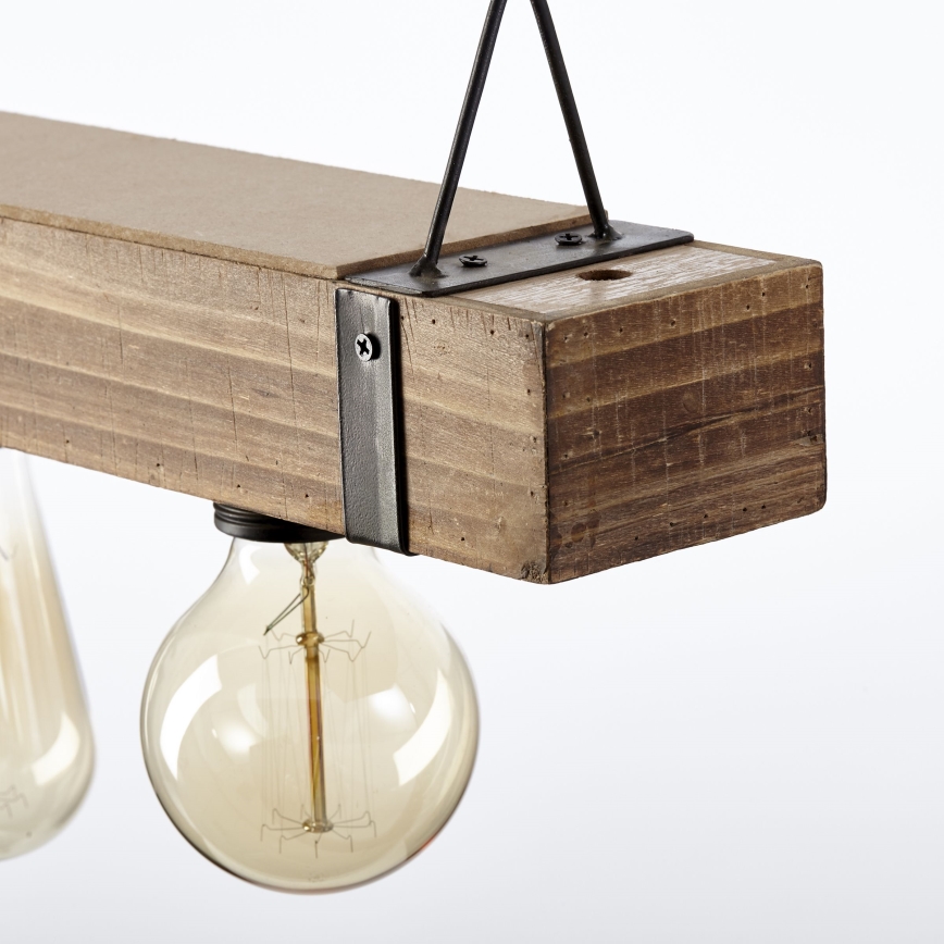 Brilliant - Lustra ar auklu WOODHILL 5xE27/30W/230V - FSC sertificēts