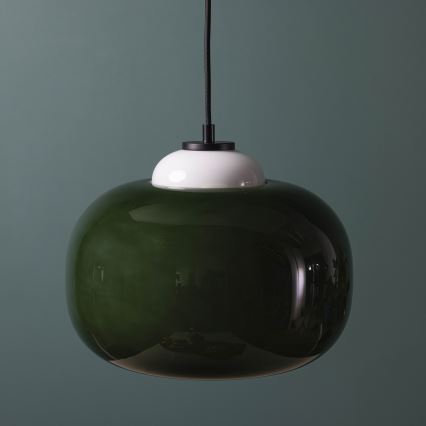 Brilliant - Pakaramā lampa uz kabeļa BLOP 1xE27/60W/230V zaļa
