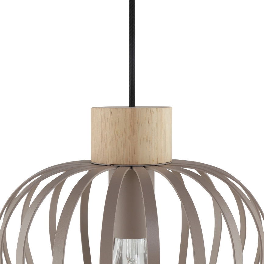 Brilliant - Pakaramā lustra uz vada NORDIC CAGE 3xE27/20W/230V bēša