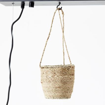 Brilliant - Piekaramā lampa uz kabeļa BANKWOOD 5xE27/28W/230V