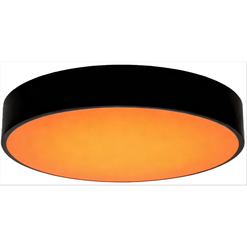 Brilliant - LED regulējams griestu gaismeklis SLIMLINE LED/50W/230V 1800-6500K Ø 49 cm melns + tālvadība