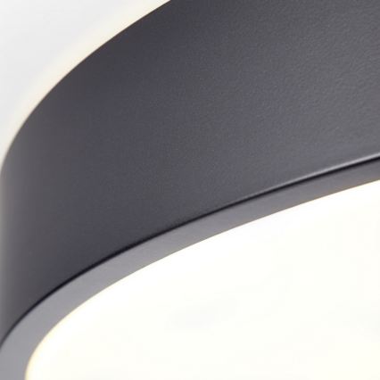 Brilliant - LED regulējams griestu gaismeklis SLIMLINE LED/50W/230V 1800-6500K Ø 49 cm melns + tālvadība
