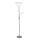 Brilliant - regulējama LED grīdas lampa DEMIAN 2xLED/12W/230V spīdīgs hroms