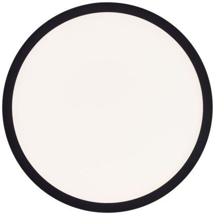 Brilliant - regulējama LED griestu lampa SORELL LED/18W/230V 3000-6500K Ø 29 cm melna + ar tālvadības pulti