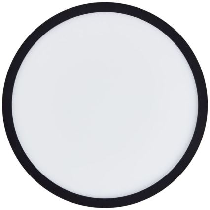 Brilliant - regulējama LED griestu lampa SORELL LED/18W/230V 3000-6500K Ø 29 cm melna + ar tālvadības pulti